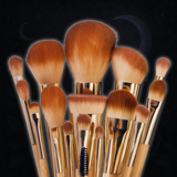 Professional 18 Piece Bamboo Makeup Brush Set